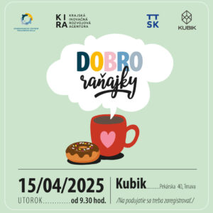 DOBROraňajky v Trnave: Príďte sa s nami porozprávať o Týždni dobrovoľníctva 2025